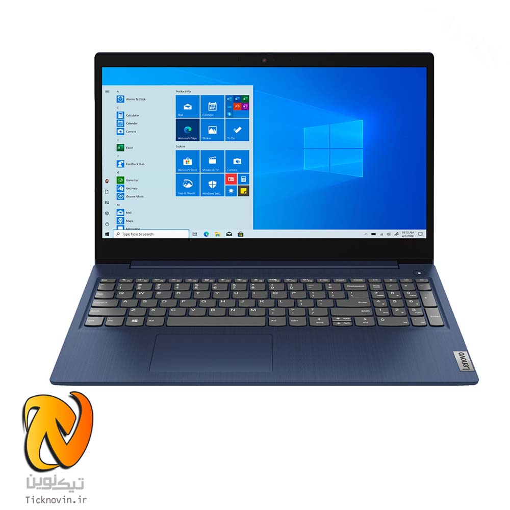 back site لپ تاپ لنوو مدل Lenovo Ideapad 5 i3 8GB 256ssd 2GB - Image 1